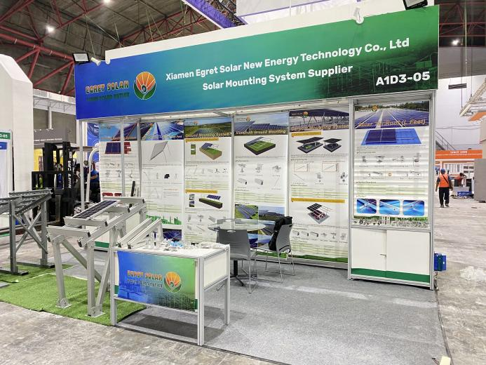 Solartech Indonesia 2026 मा Egret Solar माउन्टिङ कोष्ठक चम्किन्छ