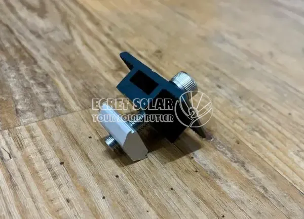 Solar Black Adjustable Mid Clamp