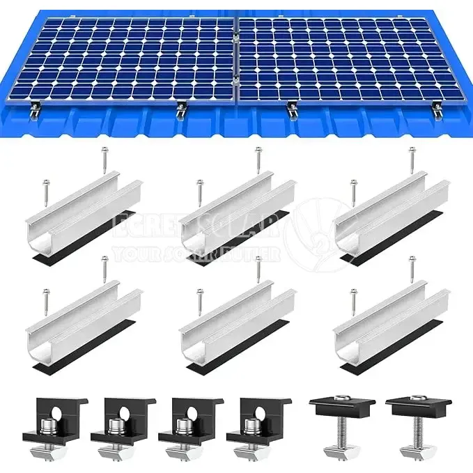 Pv माउन्टिंग किट trapezidal को लागी किट